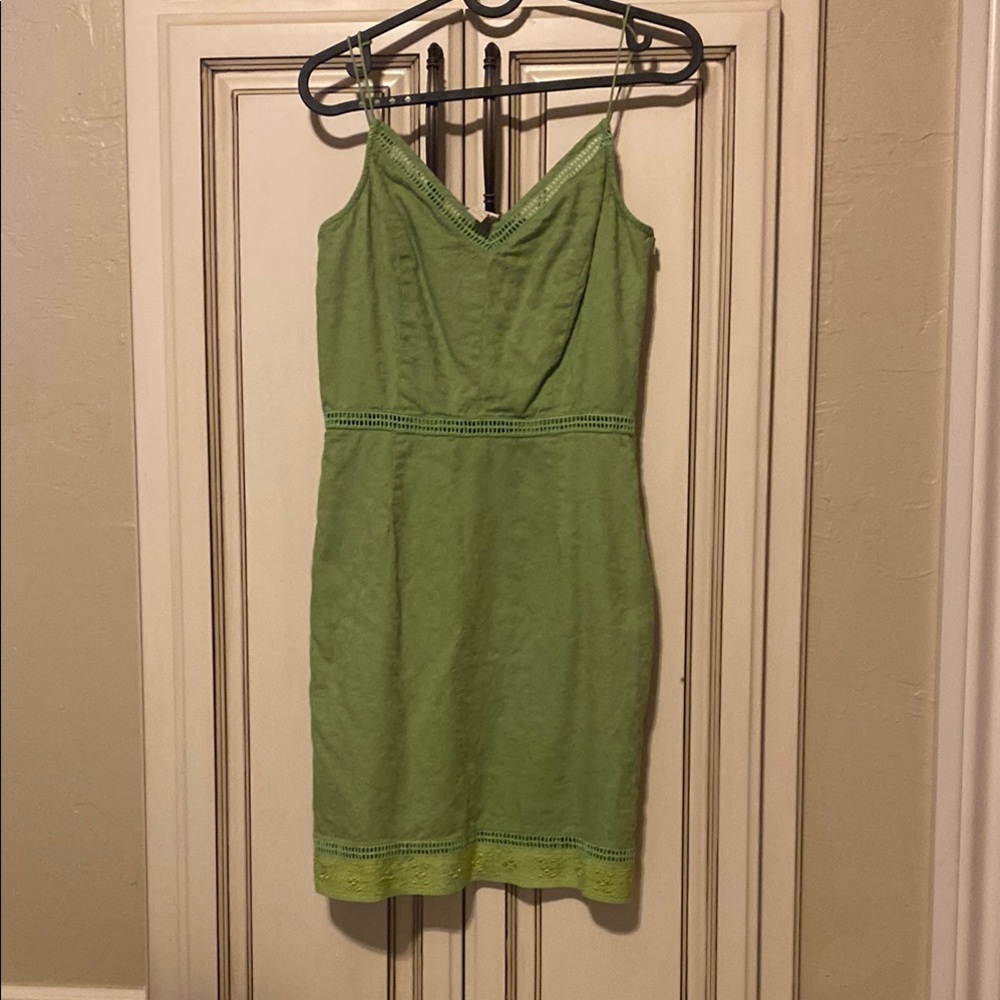 Green Sleeveless Dress